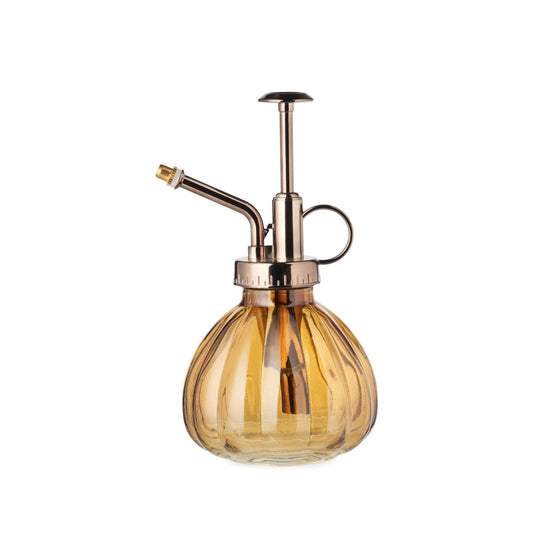 Amber Glass Plant Mister