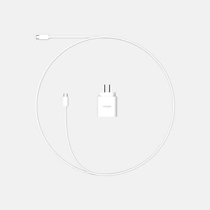 Ample PL01 Grow Lamp Cable, White