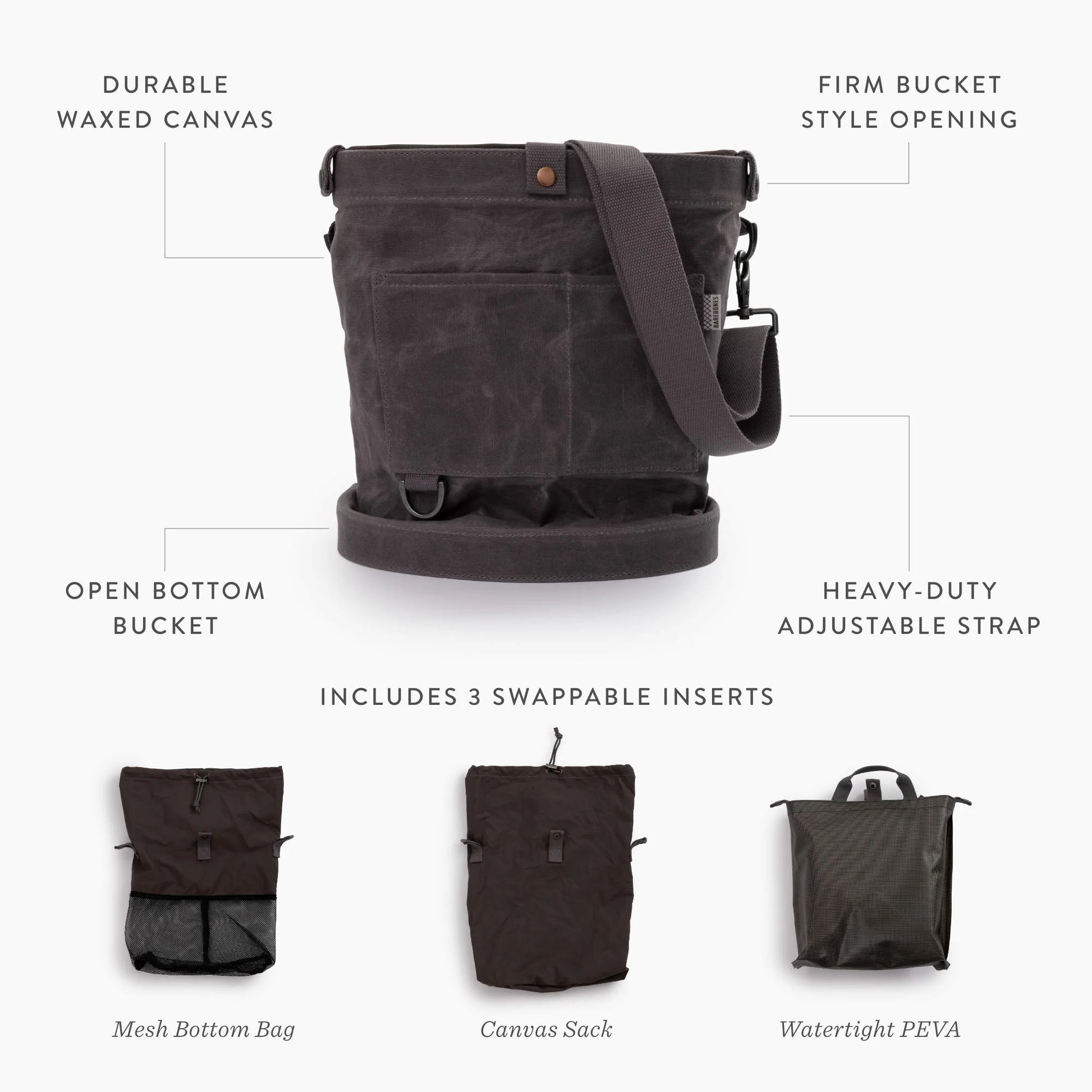 Barebones Foraging Bag Features