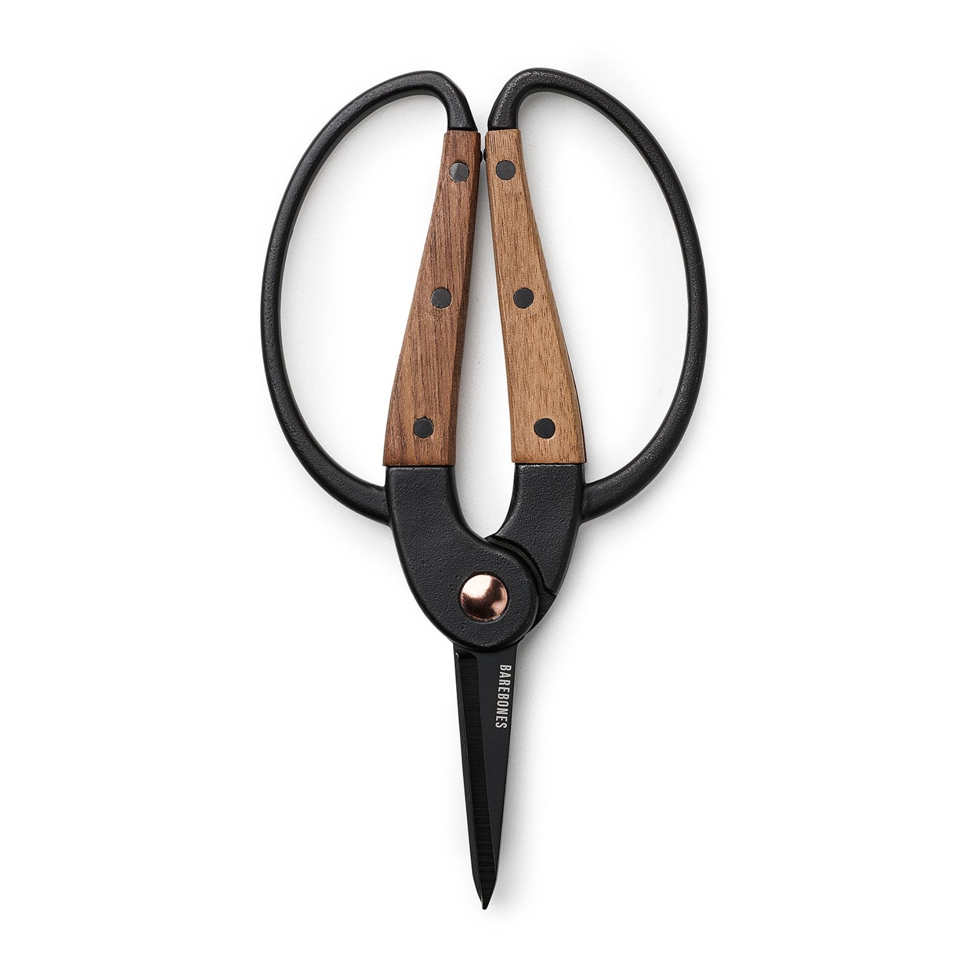 Barebones Garden Scissors, Walnut