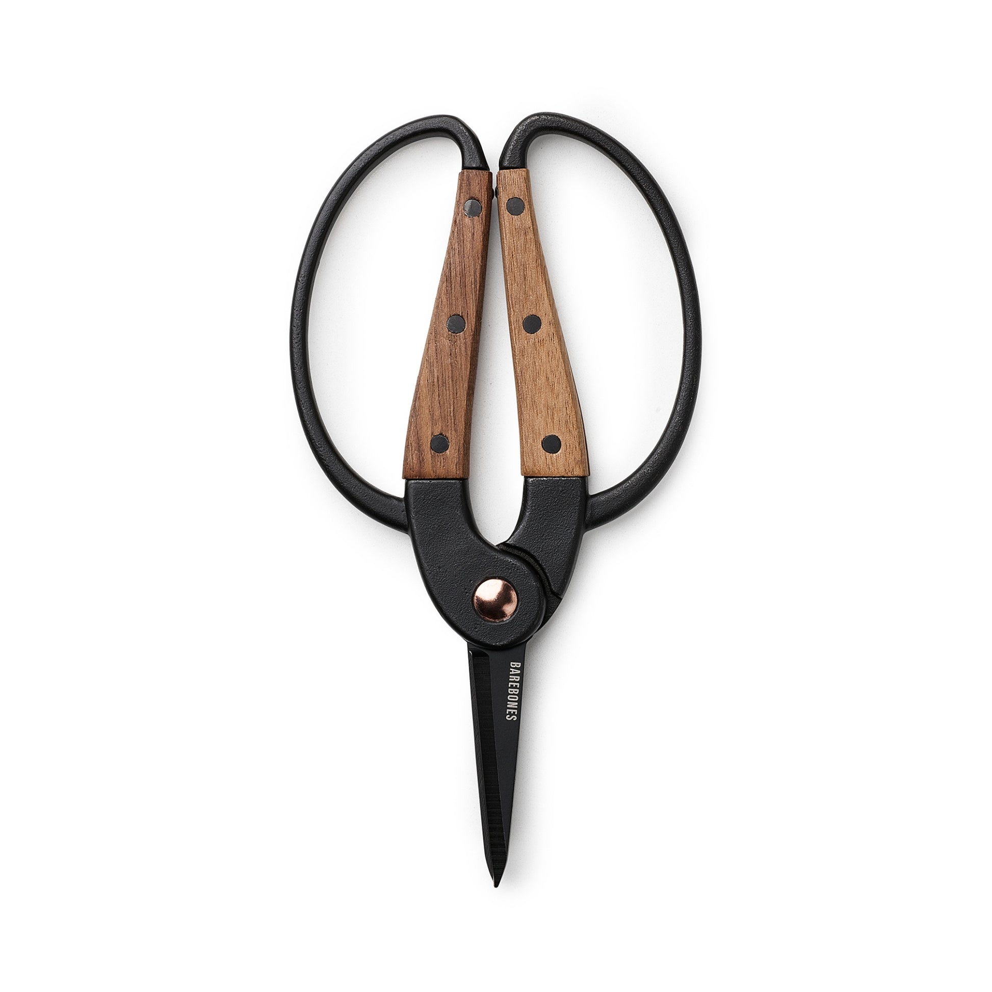 Barebones Garden Scissors, Walnut