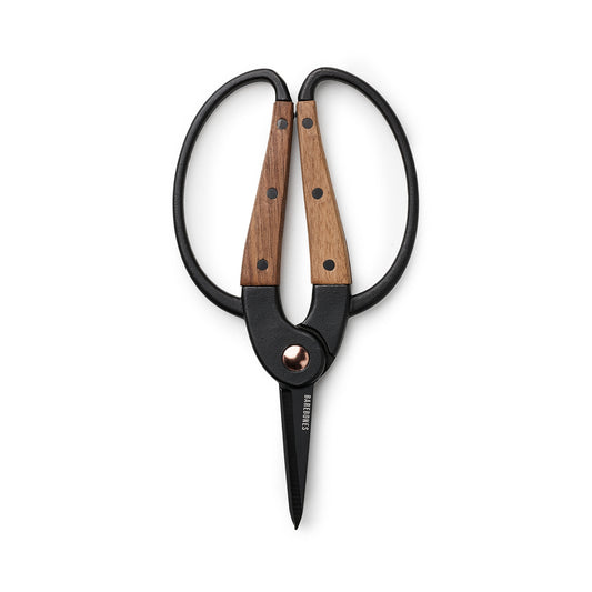 Barebones Garden Scissors, Walnut