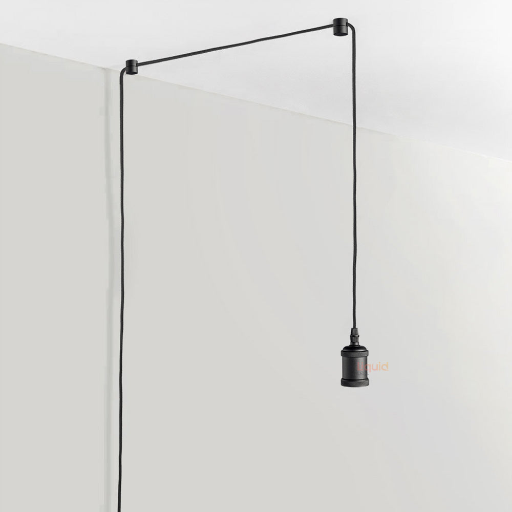 Plug-In Pendant, Black