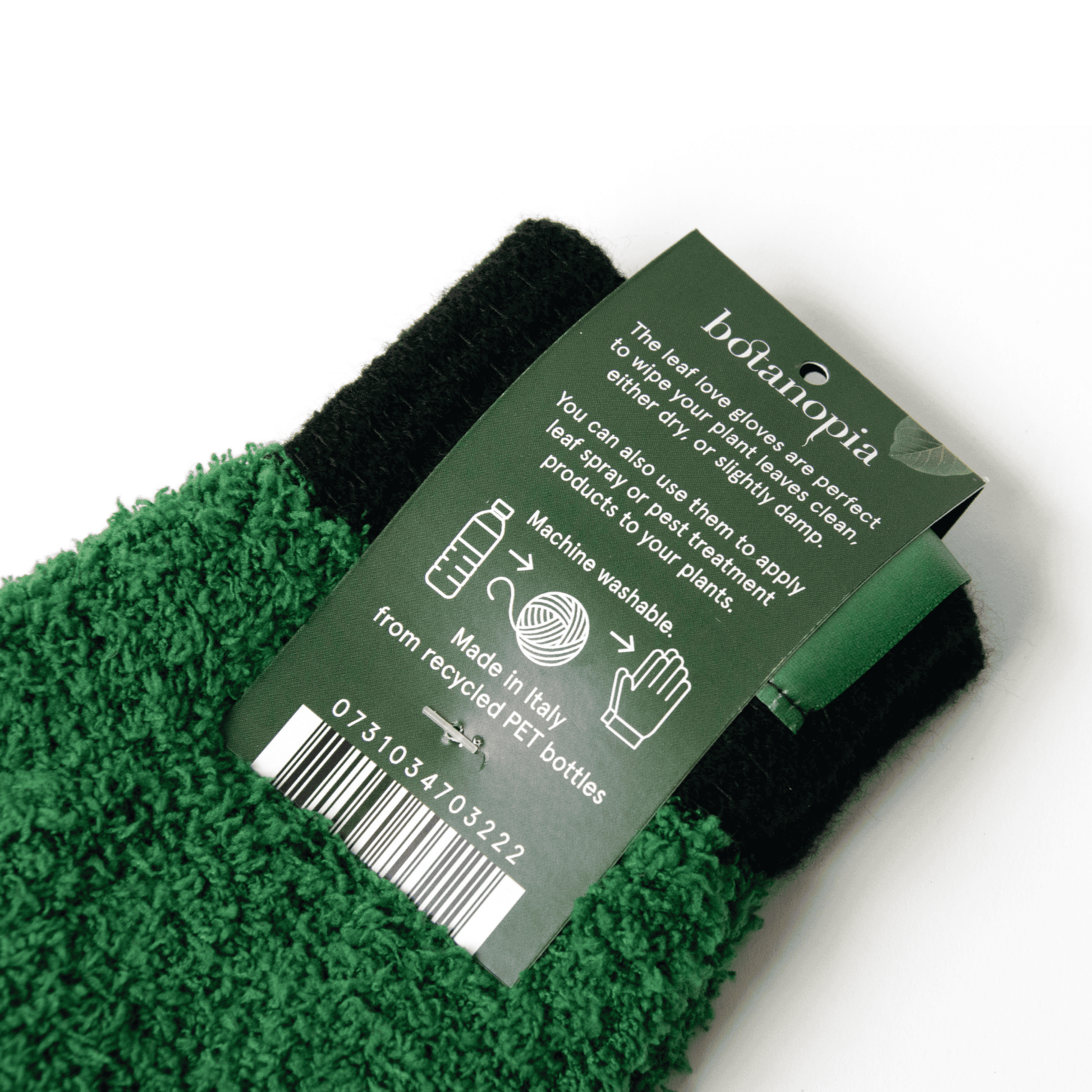 Back of Botanopia Leaf Love Gloves Packaging
