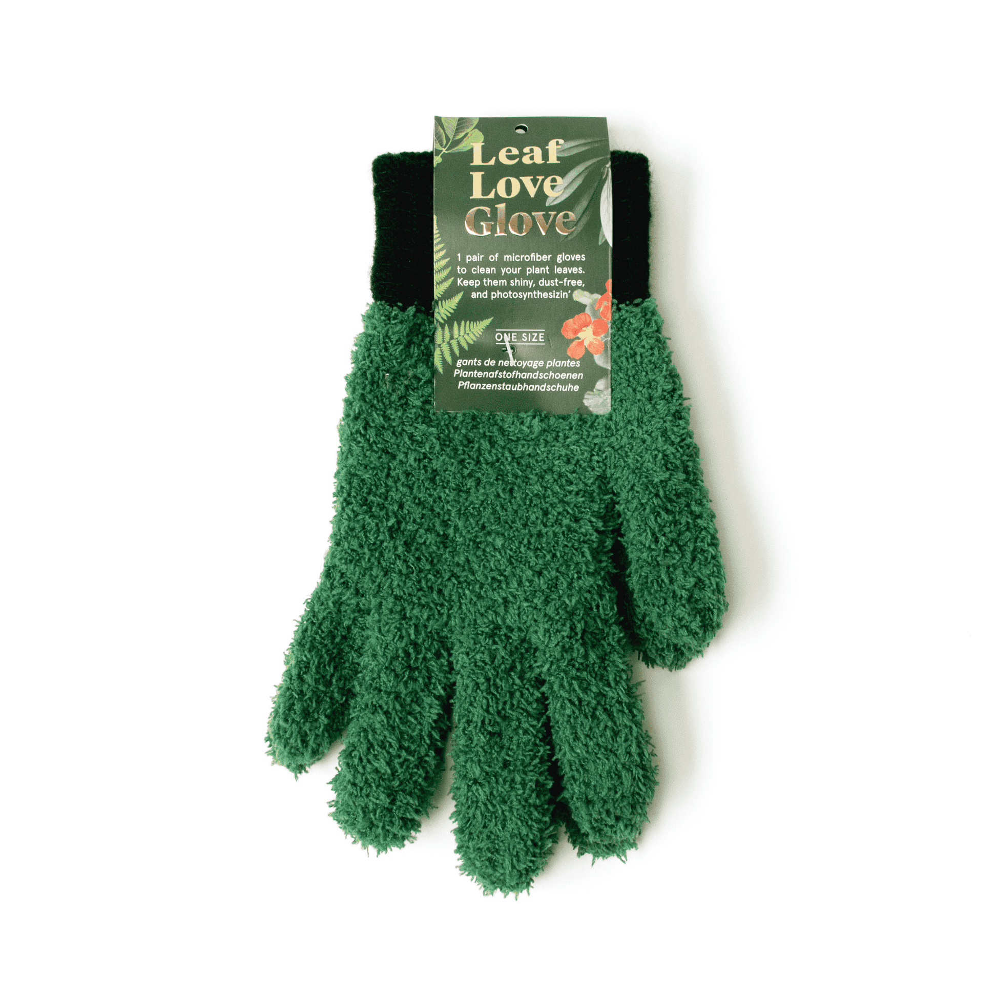 Botanopia Leaf Love Gloves for Cleaning Indoor Plant Leaves