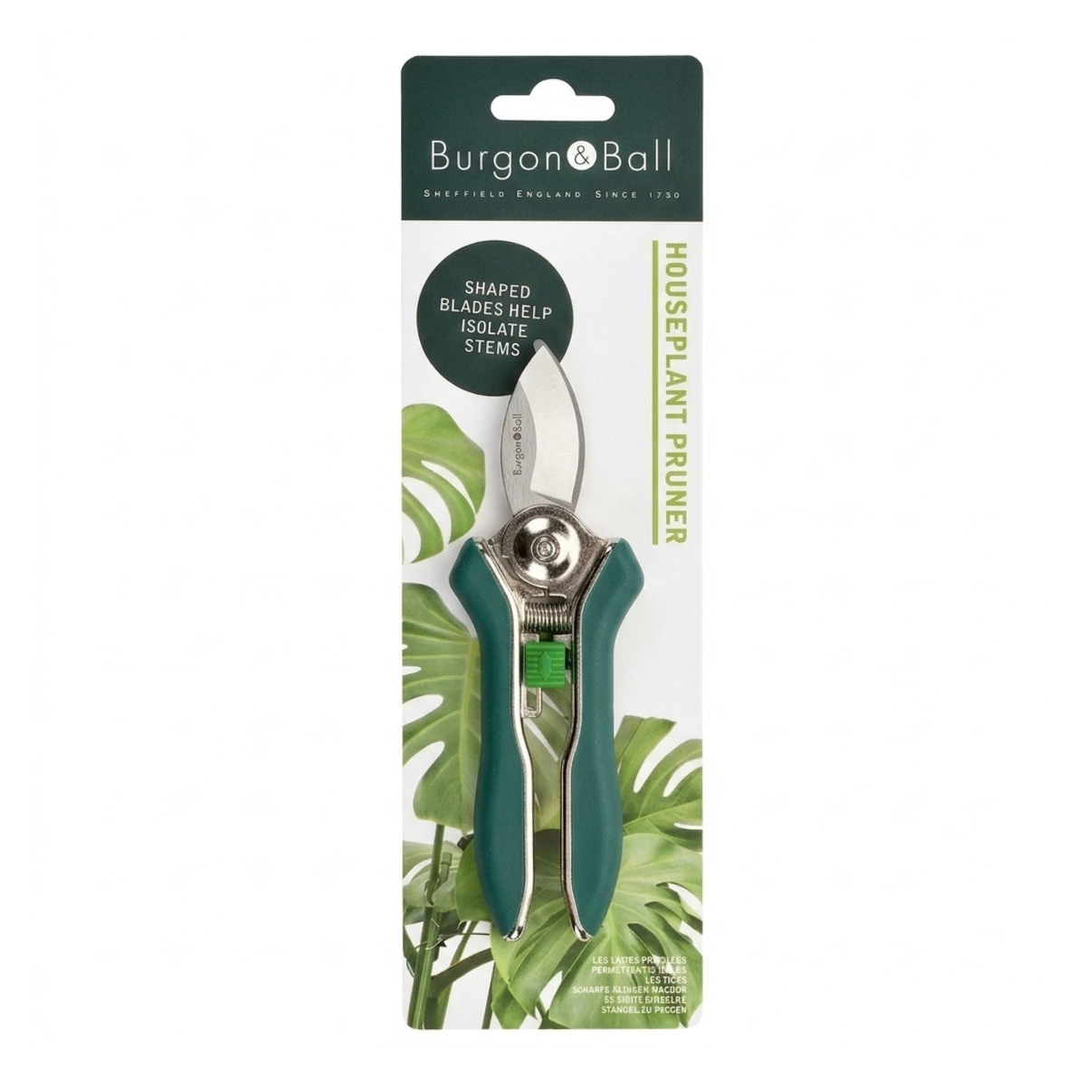 Burgon & Ball Houseplant Pruner in Packaging