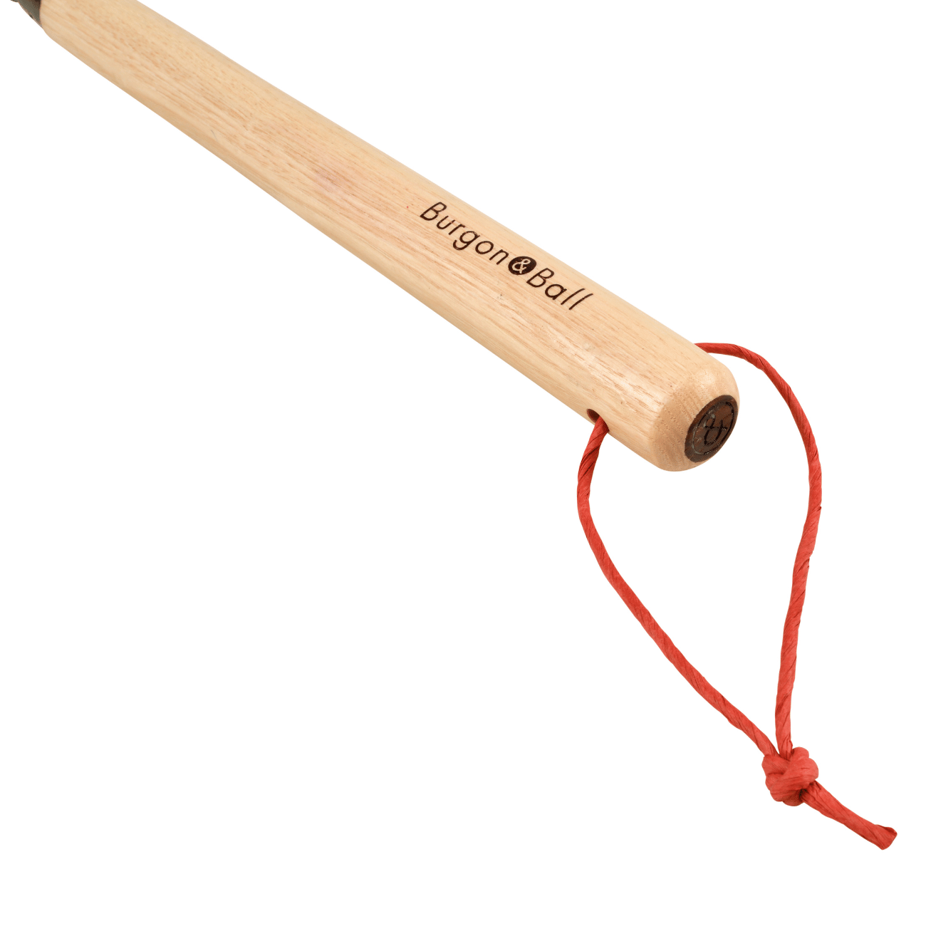 Burgon & Ball Logo on BoronGreen Mid Trowel Handle