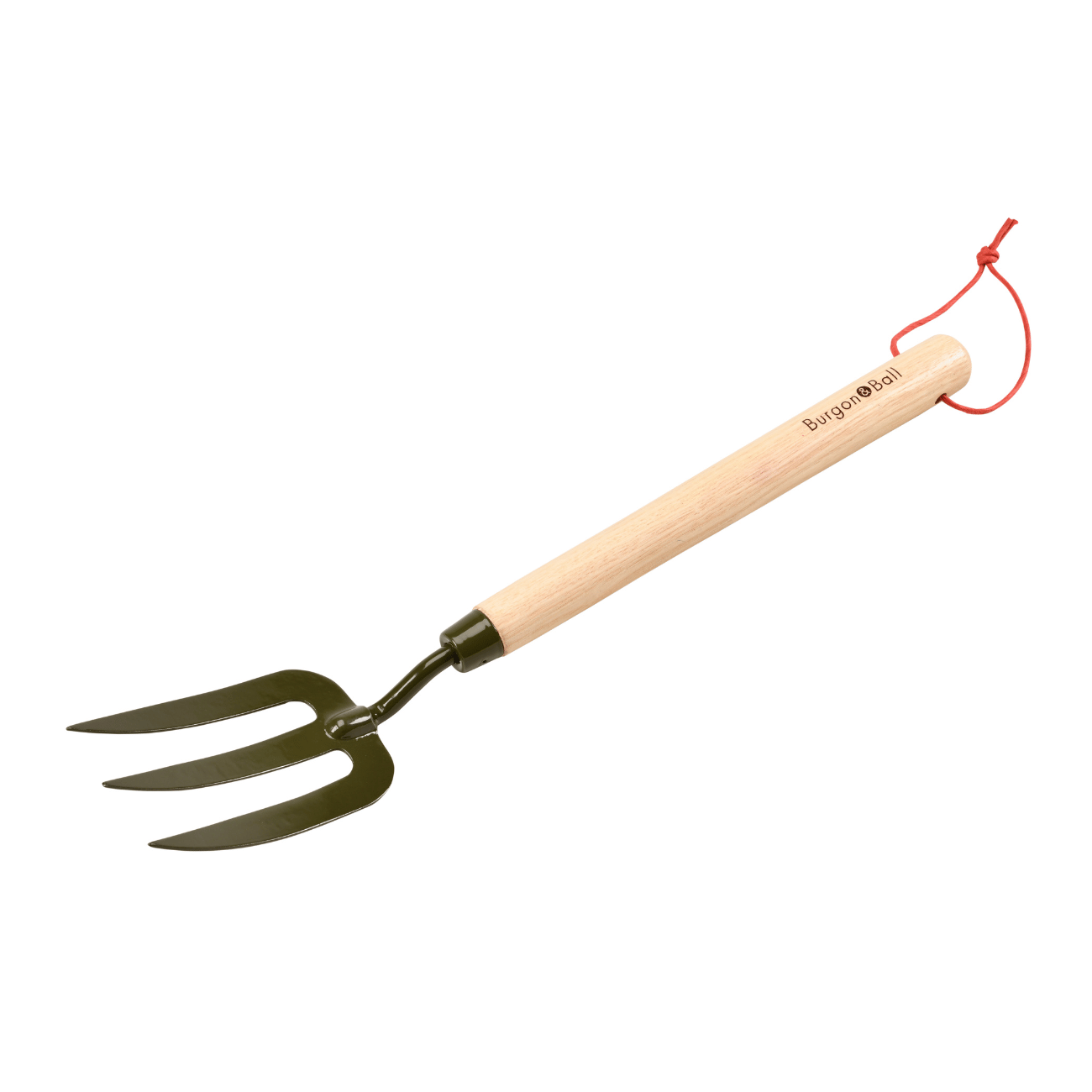 Burgon & Ball RHS BoronGreen Mid-Handled Garden Fork