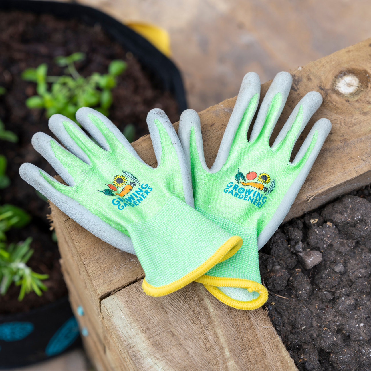 Burgon & Ball RHS Growing Gardeners Kids Gardening Gloves