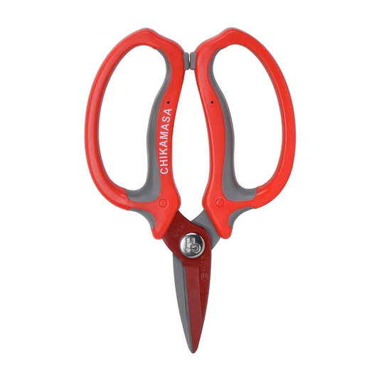 Chikamasa Professional Japanese Flower Shears Red