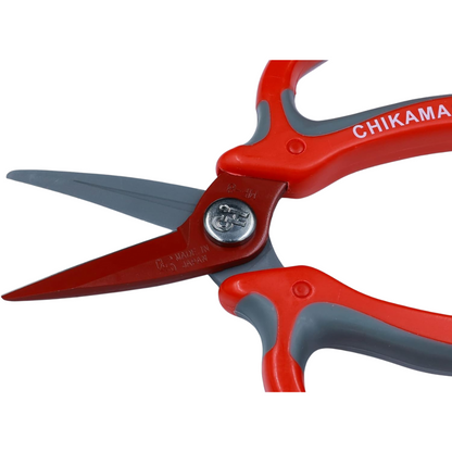 Chikamasa Red Flowers Shears, Made in Japan