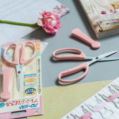 Chikamasa Professional Japanese Florist Scissors, Pink with Packaging