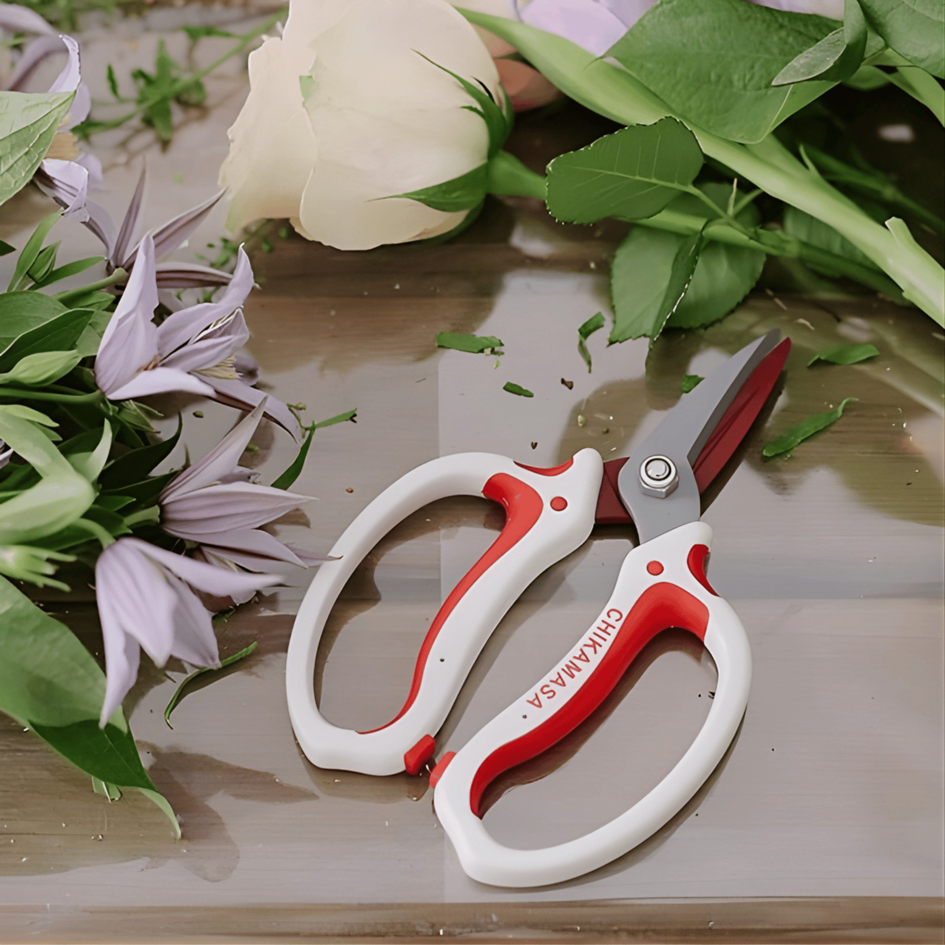 Chikamasa White Flower Shears