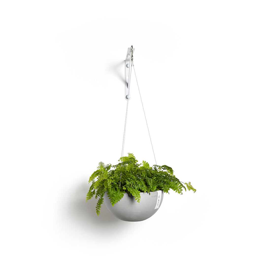 Ecopots Recycled Hanging Pot with Foliage