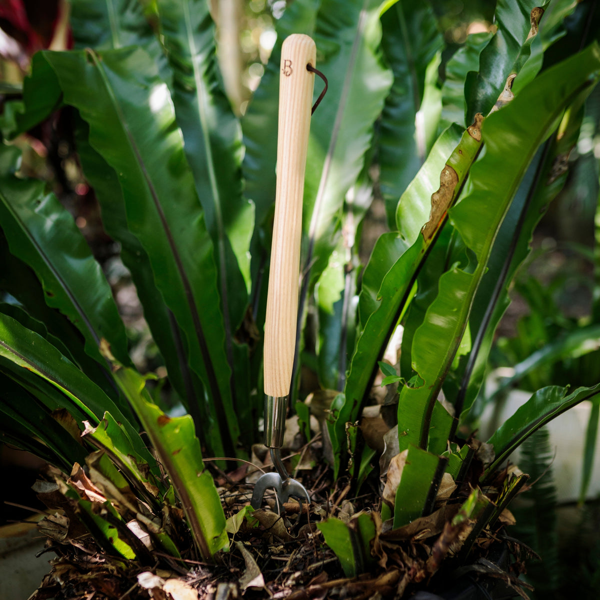 FSC Wood Mid-Handled Garden Fork