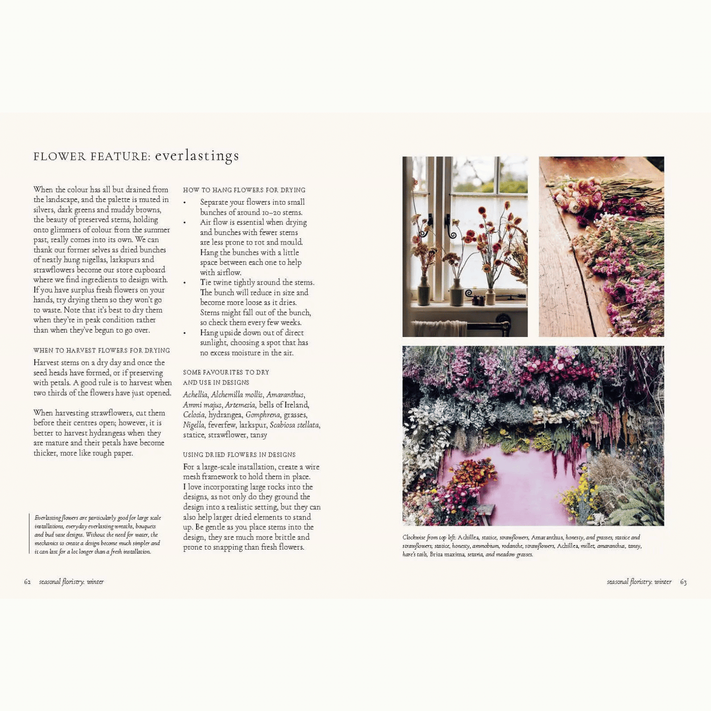 Floristry Book Everlastings