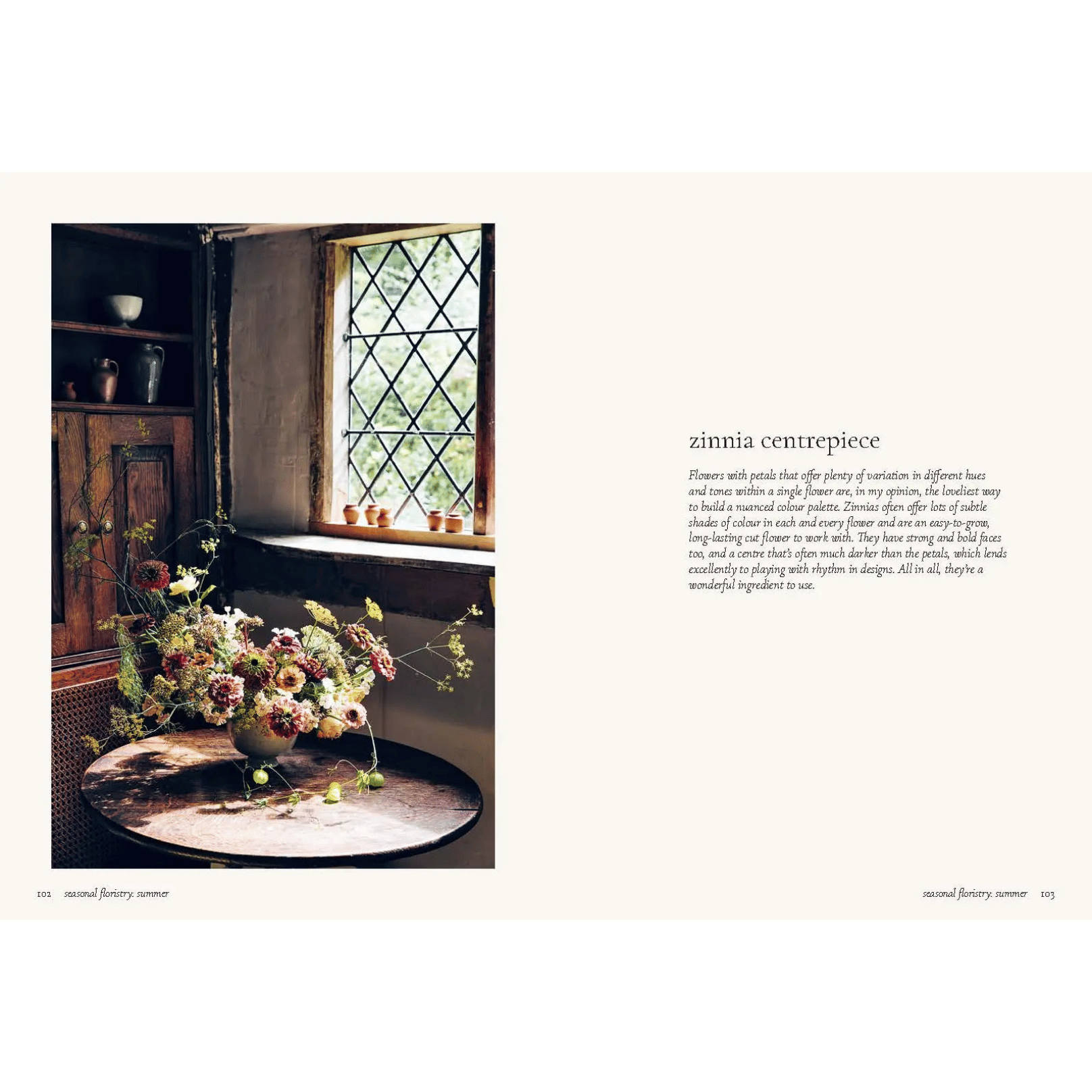 Floristry Book Zinnia