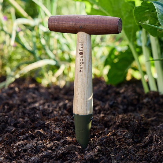 Burgon & Ball RHS BoronGreen Dibber in Ground