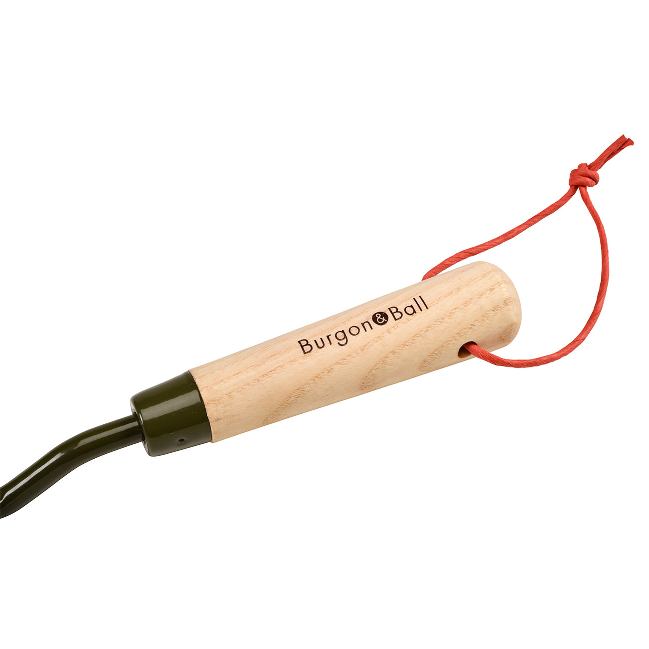 Burgon & Ball Logo on RHS BoronGreen Hand Fork