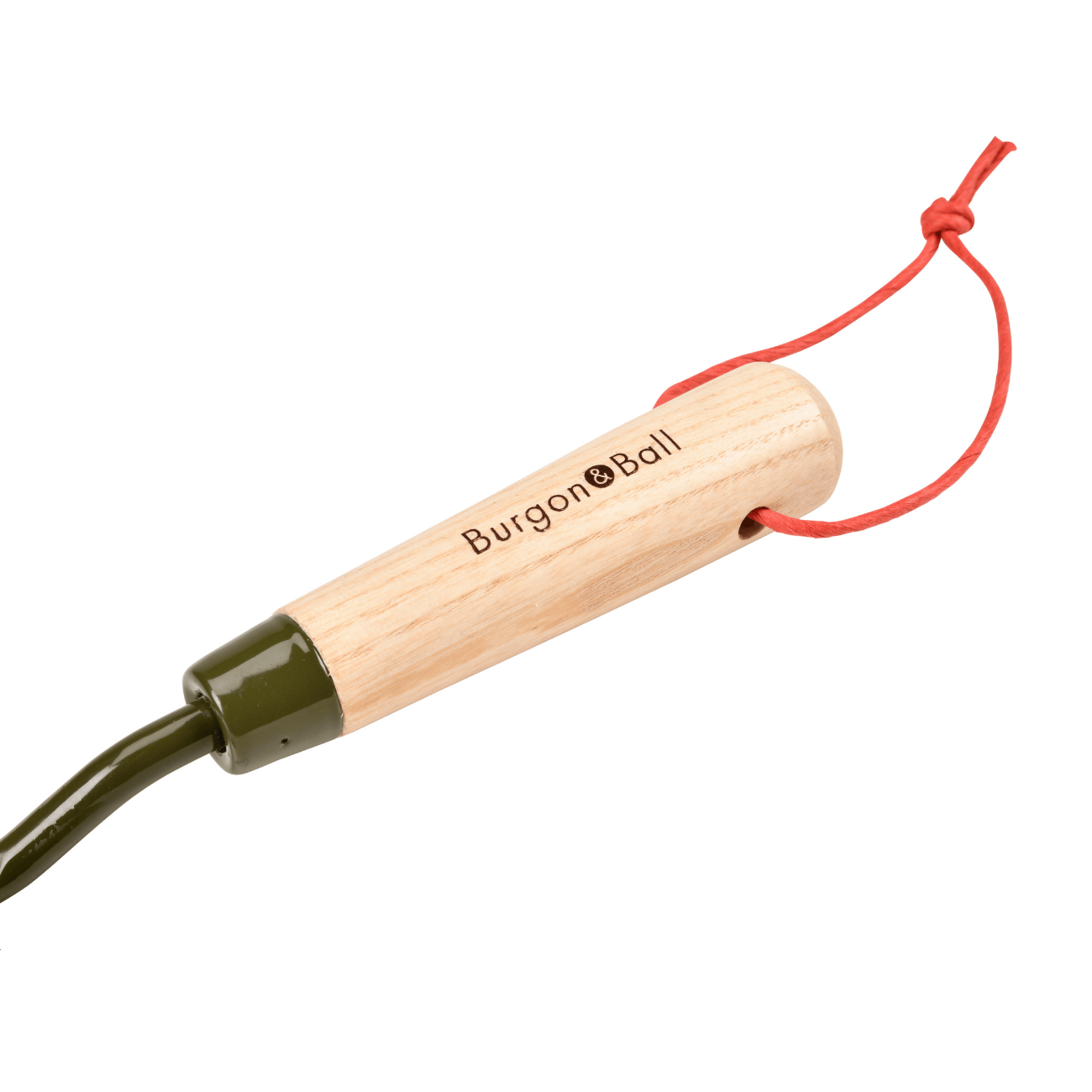 Burgon & Ball Logo on RHS BoronGreen Hand Trowel