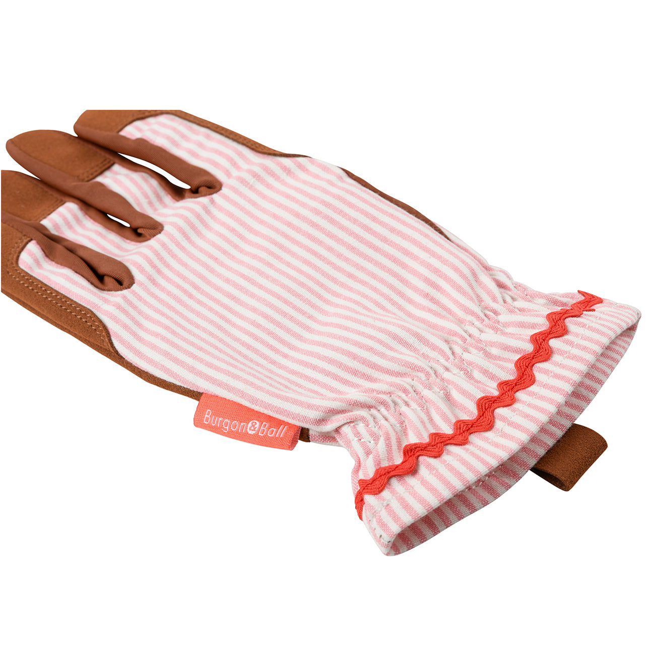 Ric Rac Trim on Cottage Gardening Gloves