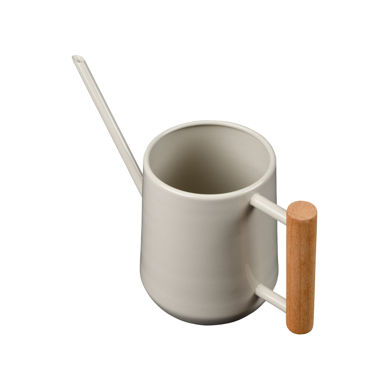 Small Indoor Watering Can in Mushroom Finish