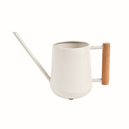 Stone Watering Can White Handle