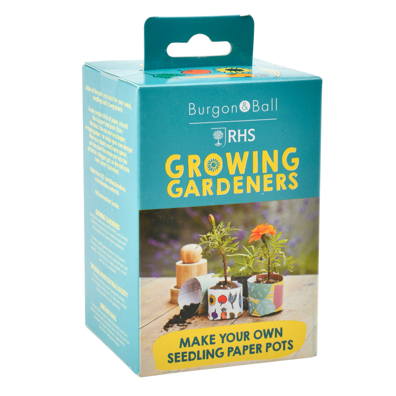 Make Your Own Seedling Paper Pots - RHS Growing Gardeners (Box)