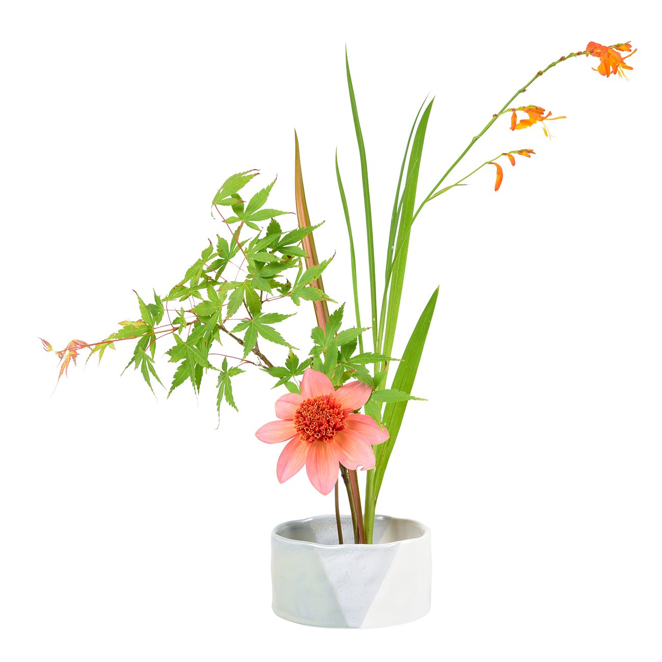 Fuji Japanese Flower Arranging Bowl 2