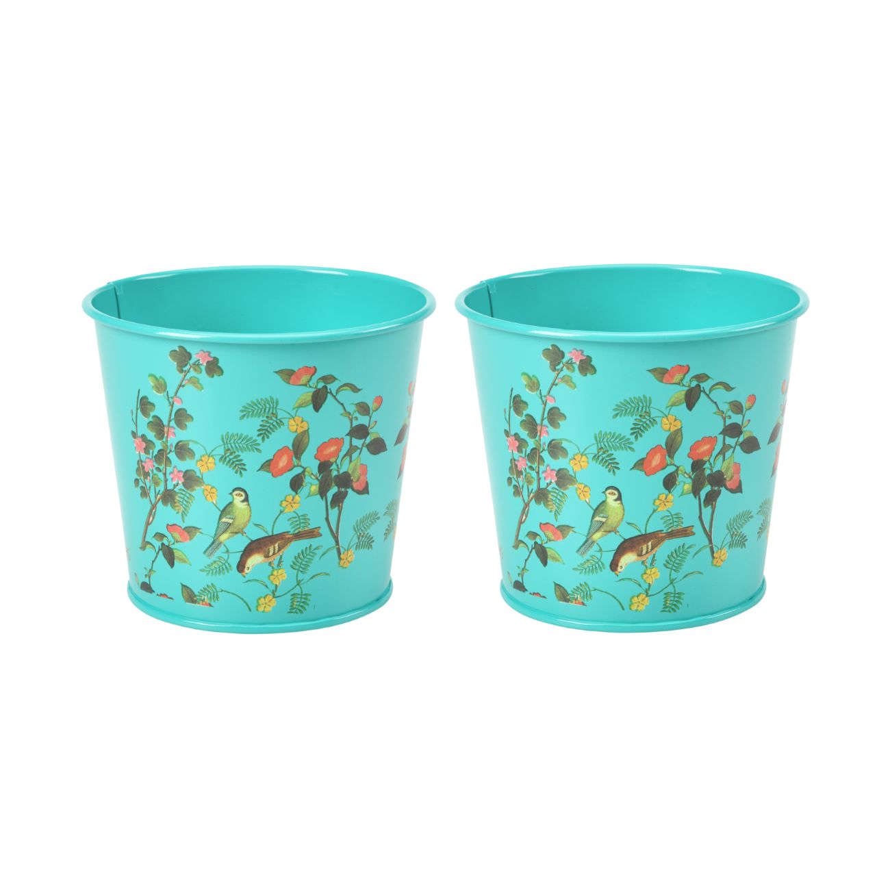 Burgon & Ball RHS 'Flora & Fauna' Collection Herb Pots, Set of 2