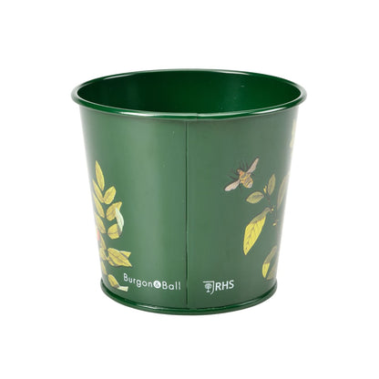 Burgon & Ball RHS 'Woodland Wonders' Collection Herb Pot, Reverse