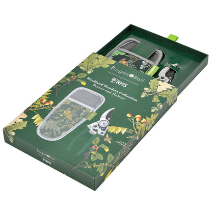 Gifts for Gardeners 'Woodland Wonders' Pruner & Holster Pull-Out Gift Box