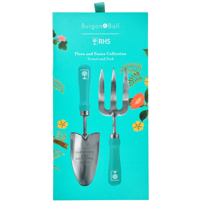 Burgon & Ball 'Flora & Fauna' Trowel & Fork Set Gift Box
