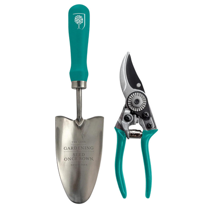 Burgon & Ball RHS Flora & Fauna Trowel & Secateurs Set