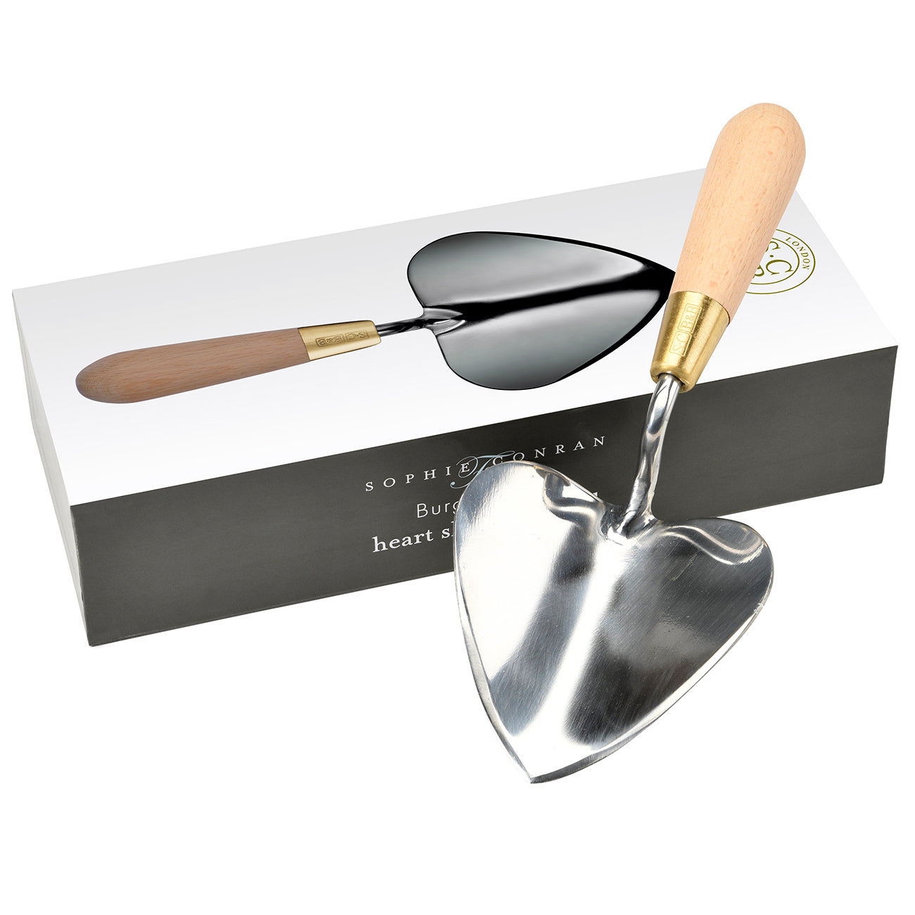 Sophie Conran for Burgon & Ball Heart-Shaped Trowel, Gift Boxed