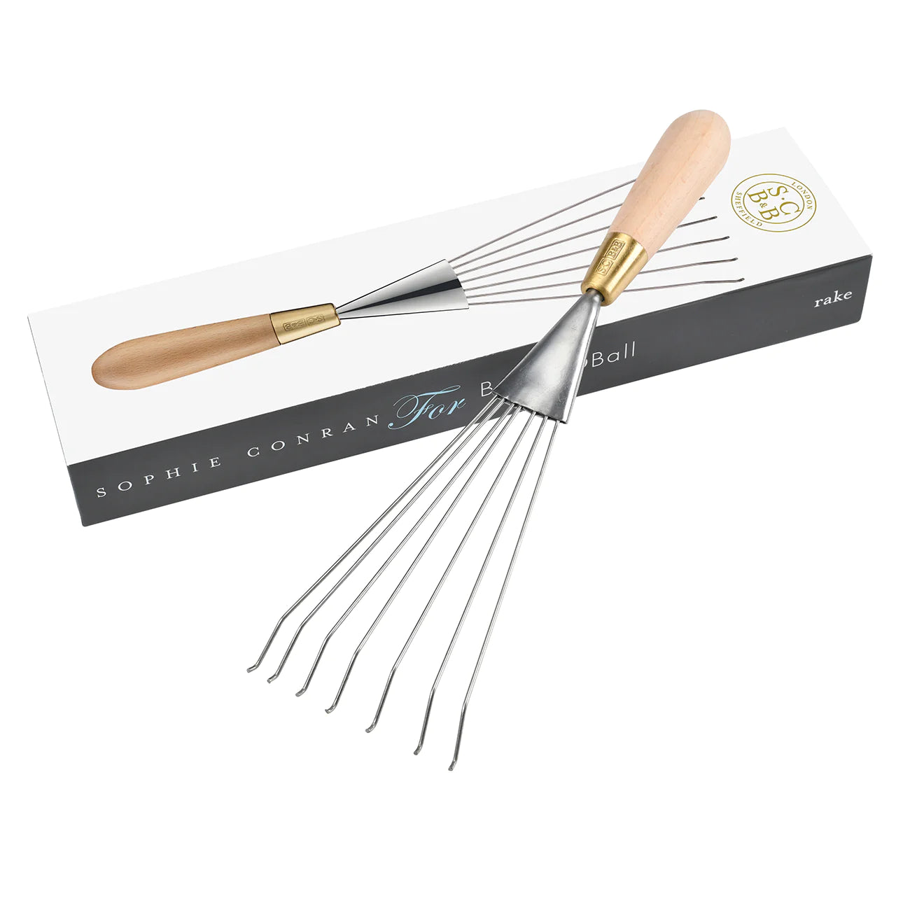 Sophie Conran for Burgon & Ball Garden Hand Rake, Gift Boxed