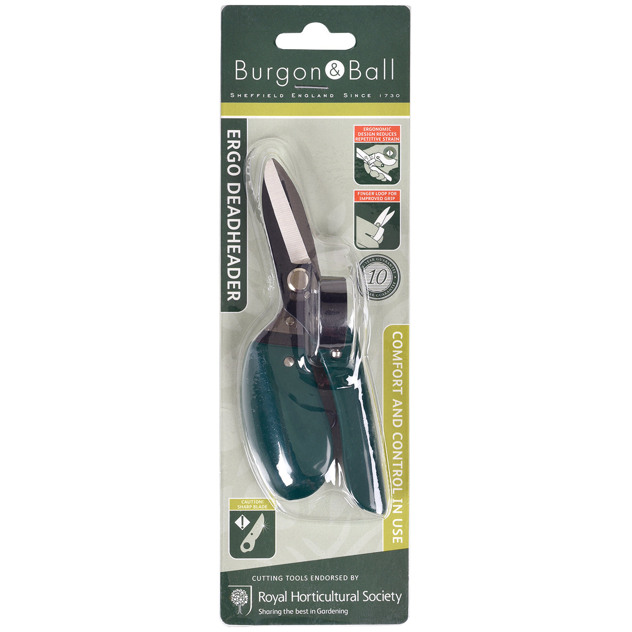 Burgon & Ball RHS Ergo Deadheader Packaging