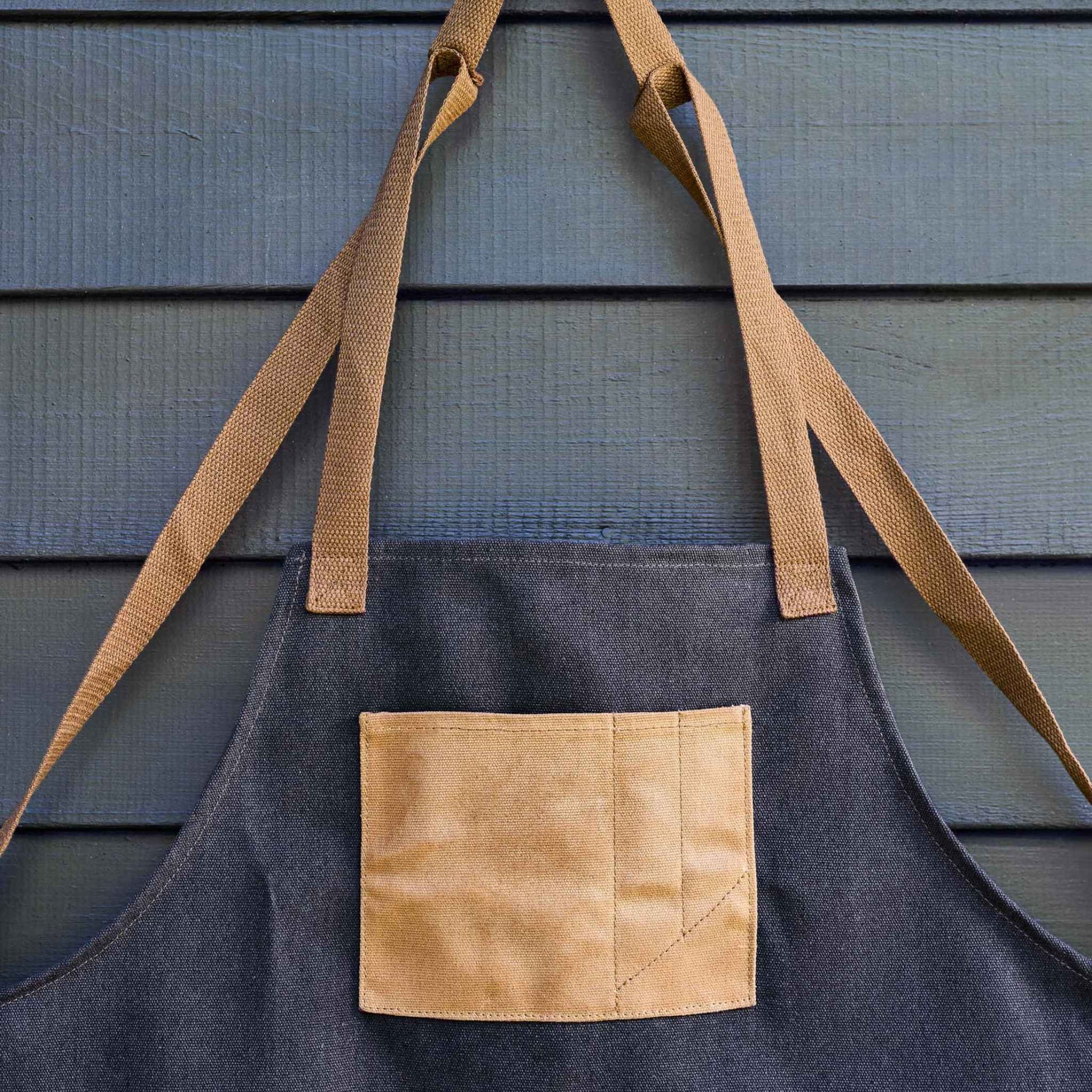 Garden Trading Charcoal Canvas Apron Straps