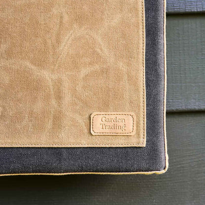 Garden Trading Charcoal Canvas Garden Kneeler Badge