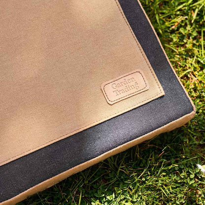 Garden Trading Charcoal Canvas Garden Kneeler Corner