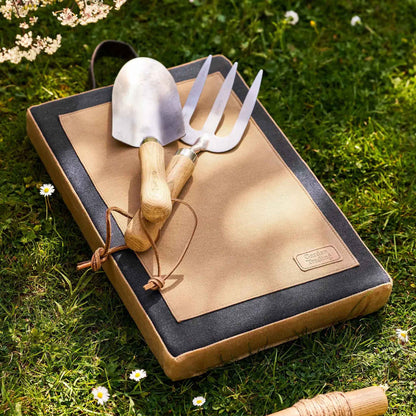 Garden Trading Charcoal Canvas Garden Kneeler with Tools