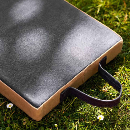Garden Trading Charcoal Canvas Garden Kneeler Underside