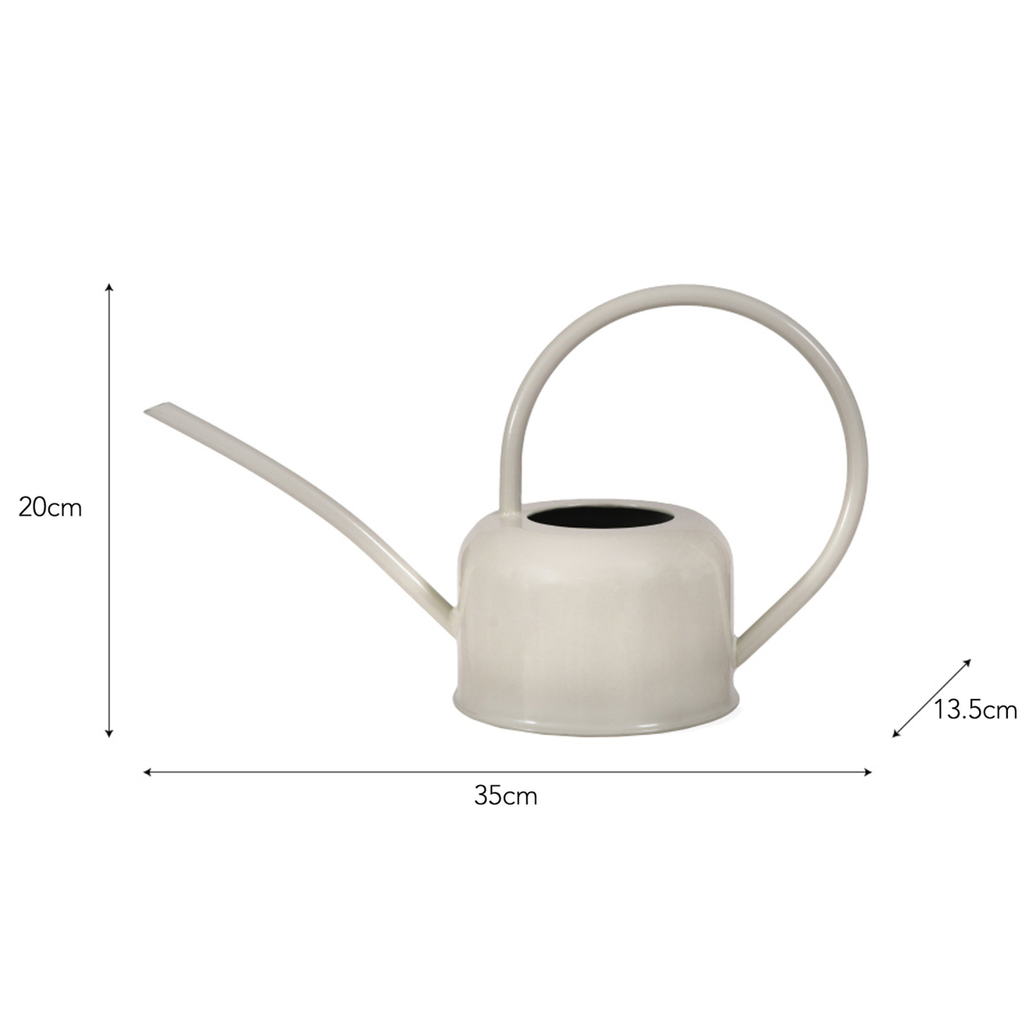 Garden Trading Classic Indoor Watering Can Measurements