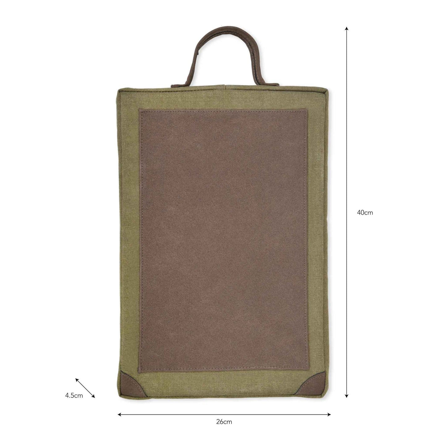 Garden Trading Green Canvas Garden Kneeler Dimensions