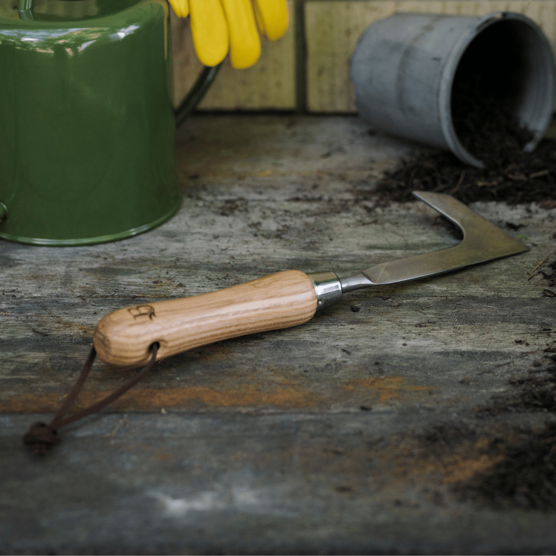 Garden Weeding Knife with Hanging Cord