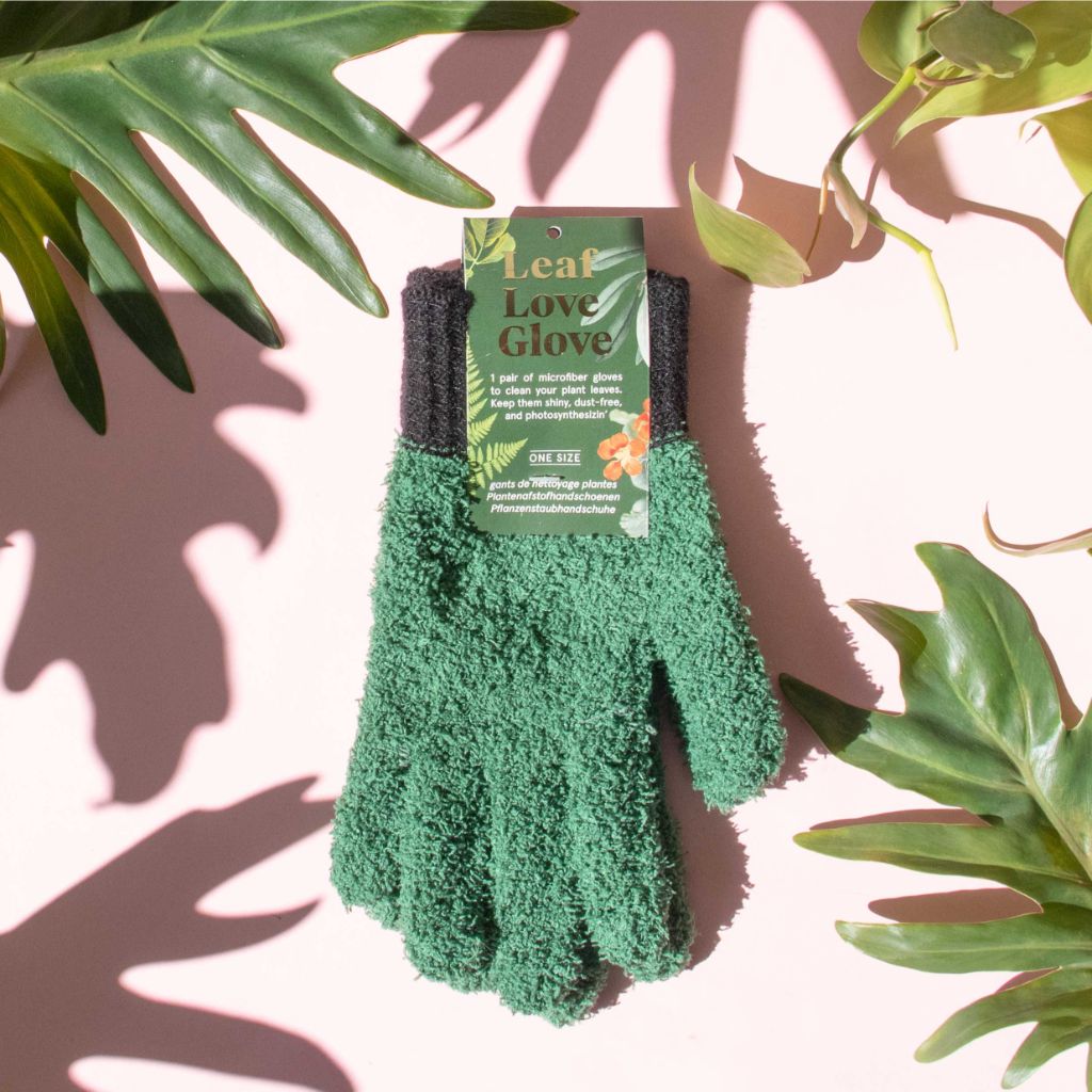 Evridwear Microfiber Gloves For Plant Dusting,2 Pairs Reusable Leaf Cleaning Glove For Houseplants,Blinds,Furniture And Small Objects