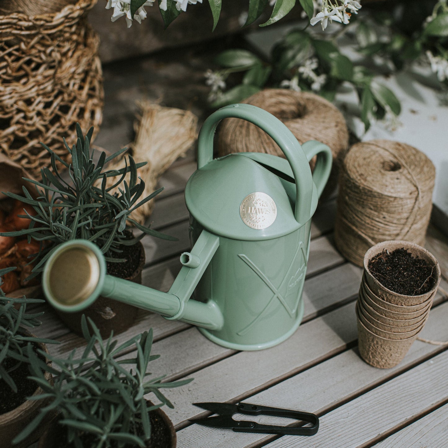 Haws Bartley Burbler Watering Can Sage