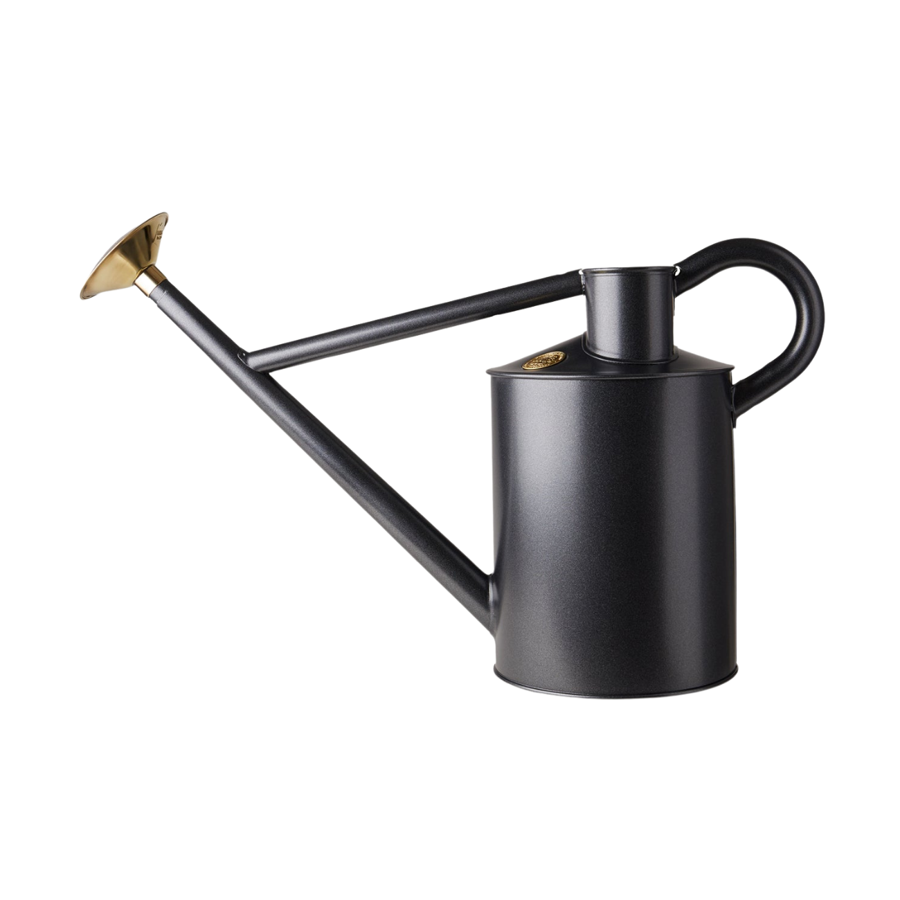 Haws 'Bearwood Brook' 9L Quality Metal Outdoor Watering Can, Graphite