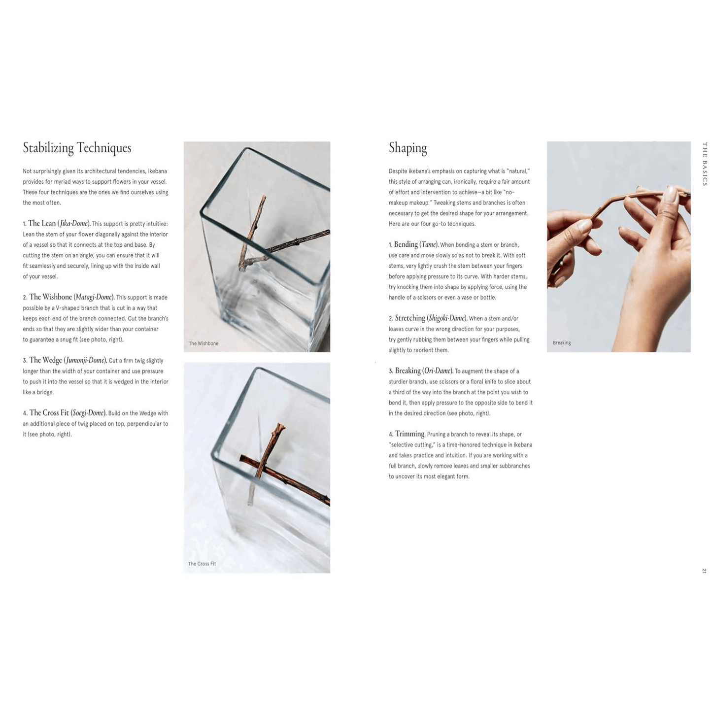 Ikebana Flower Arranging Techniques