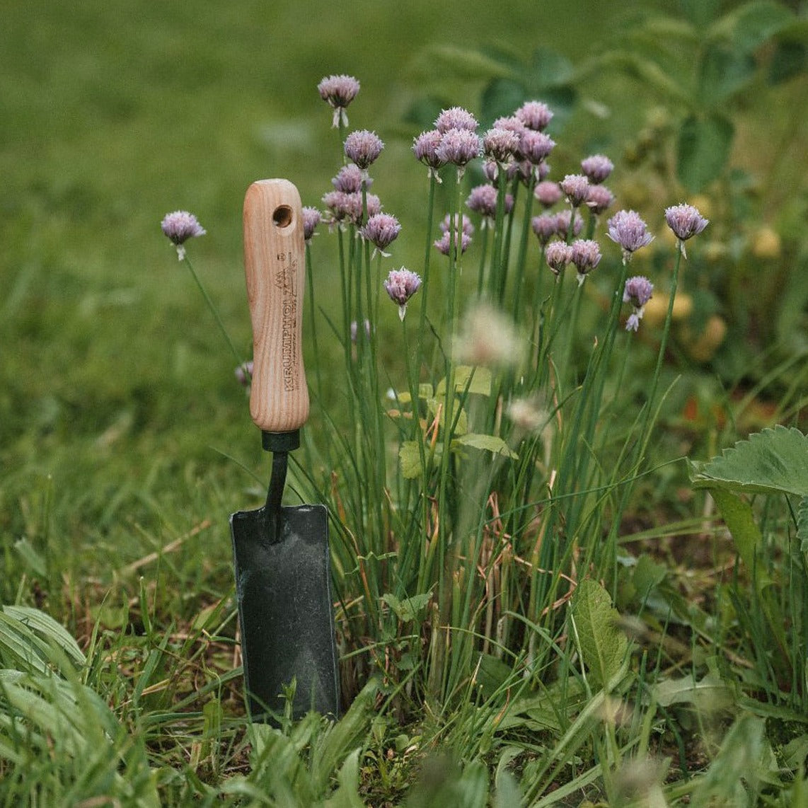 Gardening with Krumpholz Slim Planting Trowel Head